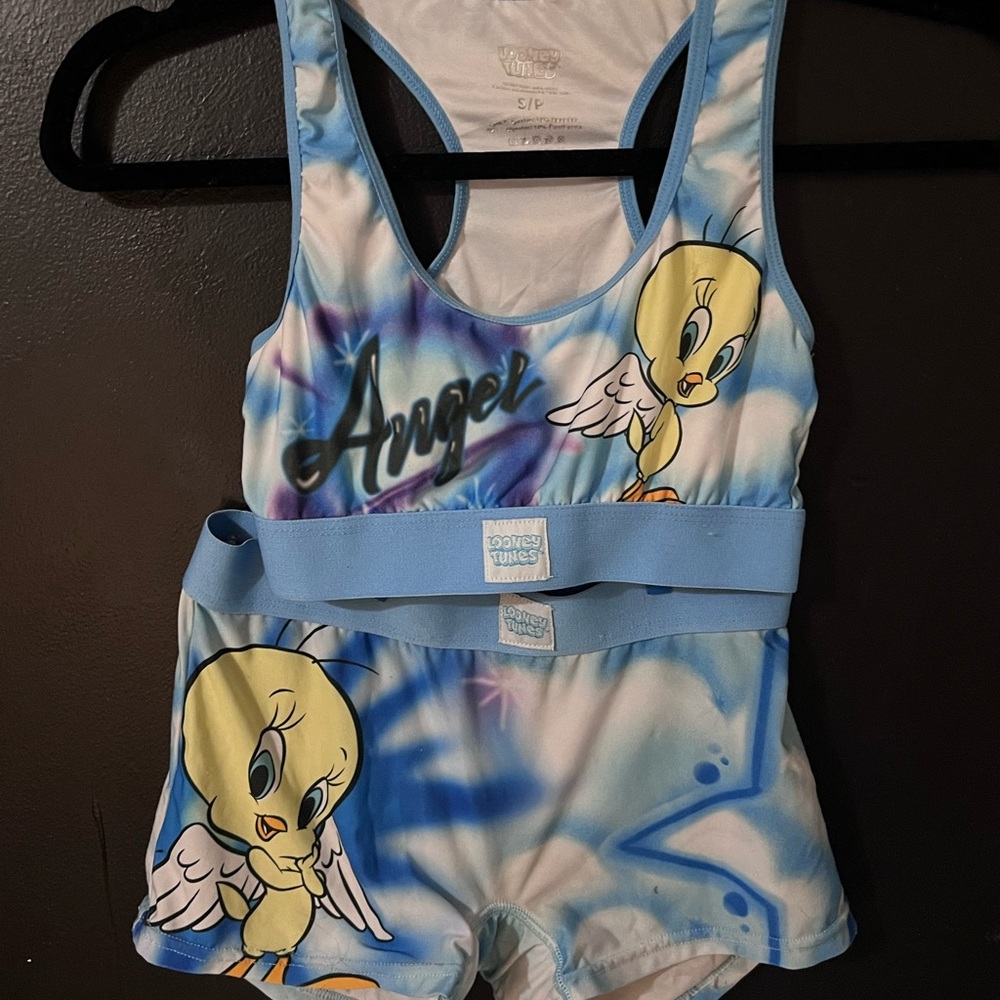 Streetwear Society Blue Tweety Romper